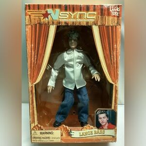 2000 NSYNC Lance Bass Collectible Marionette Doll by Living Toyz
